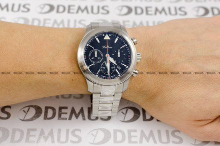 Zegarek Męski Balticus Flying Seal BALFSQCHBLA - Limitowana Edycja 50 sztuk - dodatkowy pasek w zestawie