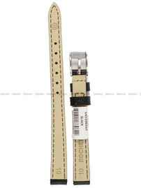 Pasek skórzany do zegarka - Rochet Miami 5411001ST - 10 mm - Czarny