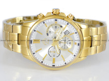 FujiTime M7104Q-Gold-Silver Zegarek Męski