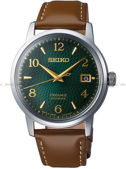 Zegarek Męski Seiko Presage Cocktail Time "Mojito" SRPE45J1