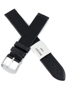 Pasek skórzany do zegarka - Rochet Trendy 6340501 - 16 mm - Czarny