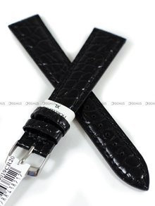Skórzany pasek do zegarka Morellato A01K0751376019CR20, 20 mm, Czarny