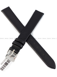 Skórzany pasek do zegarka Horido 4504L.01.14S, 14 mm, Czarny