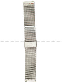 Bransoleta mesh do zegarka - Rochet Bari 2892200 - 22 mm - srebrna