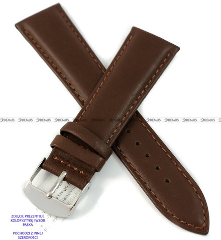 Pasek skórzany do zegarka - Horido 0188.02.24S - 24 mm