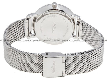 Zegarek Damski Balticus New Sky, silver, blue pearl - W zestawie dodatkowy pasek