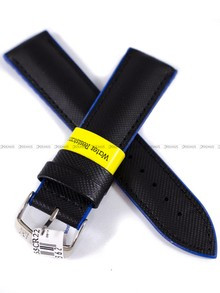 Pasek do zegarka z tworzywa Morellato A01X4762797865CR22, 22 mm, Czarny