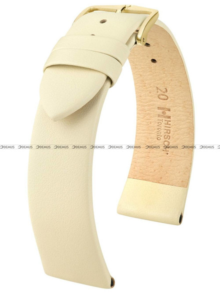 Pasek skórzany do zegarka - Hirsch Toronto 03702190-1-16 M - 16 mm