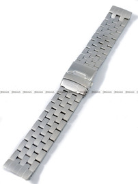 Bransoleta stalowa do zegarka Vostok Europe Expedition North Pole - 24 mm - srebrna matowa