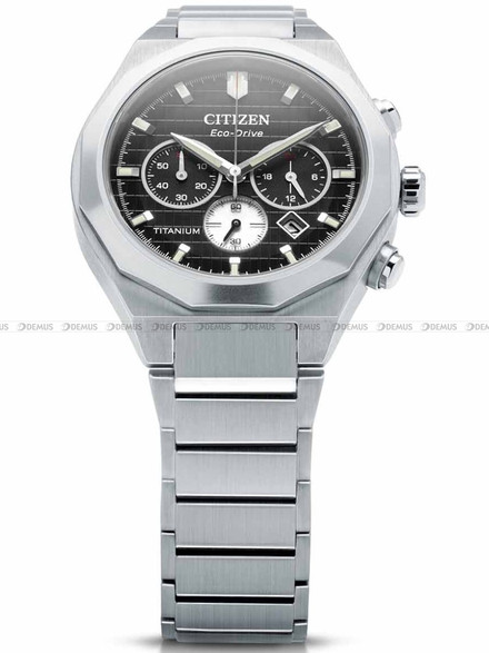 Citizen Zenshin Senkei Super Titanium Chronograph Eco-Drive CA4690-51E Zegarek Męski 