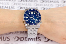 Zegarek Męski Balticus Deep Water Niebieski - Limitowana Edycja