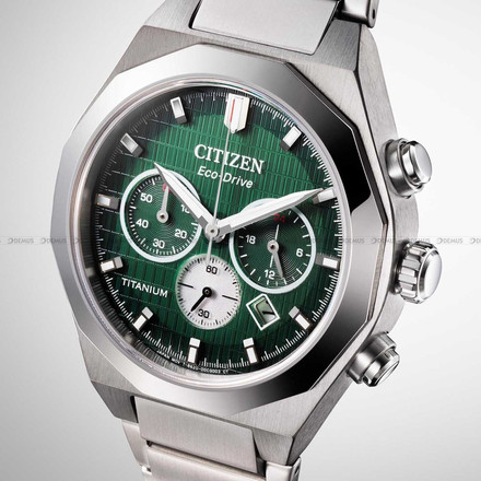 Citizen Zenshin Senkei Super Titanium Chronograph Eco-Drive CA4691-59X Zegarek Męski 