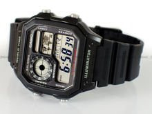 Zegarek Casio Sport Electronic AE-1200WH-1AVEF Męski, Kwarcowy, Elektroniczny