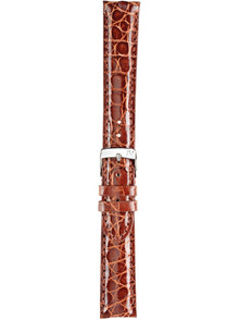Pasek skórzany z krokodyla do zegarka - Morellato Amadeus A01K0518052041CR20 - 20 mm - XL
