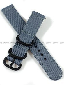 Nylonowy pasek do zegarka Nato PND2.18.55, 18 mm, Niebieski