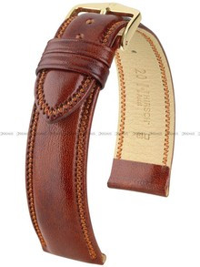 Pasek skórzany z do zegarka - Hirsch Ascot 01575070-1-20 - 20 mm