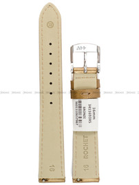 Pasek skórzany do zegarka - Rochet New York by Night 3411693XS - 16 mm - Brązowy