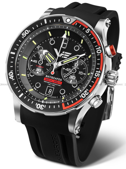 Zegarek Męski Vostok Europe Batiscafos Chrono 6S21-511A771S - Zestaw