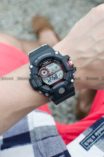 Zegarek Casio G-Shock Radio Controlled GW-9400-1ER Męski, Kwarcowy Radio Controlled, Elektroniczny