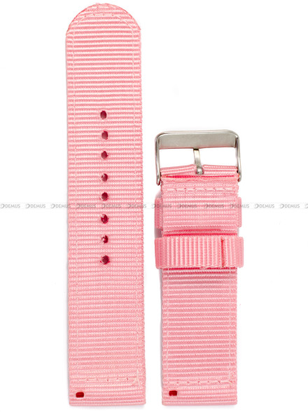 Nylonowy Pasek do zegarka - Demus PND7.24.13-SR - 24 mm