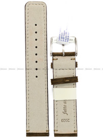 Pasek do zegarka skórzany - Morellato Coubert A01X6021C38032CR20 - 20 mm