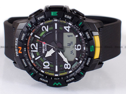 Zegarek Casio PROTREK PRT-B50-1ER Męski, Kwarcowy, Wskazówkowo-Elektroniczny