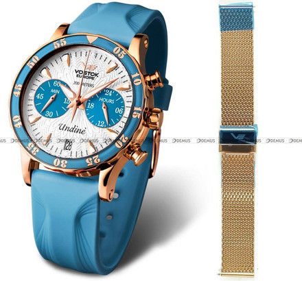 Zegarek Vostok VK64-515B527B Damski, Kwarcowy, Wskazówkowy