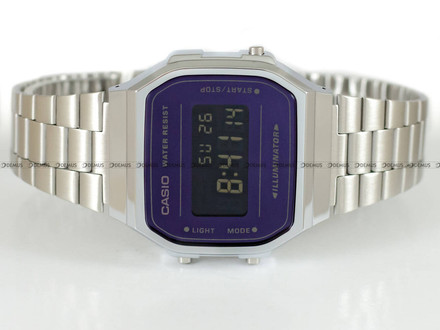 Zegarek Casio RETRO A168WEM-1EF Unisex, Kwarcowy, Elektroniczny