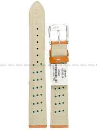 Pasek skórzany do zegarka - Rochet Buffalo 5020514 - 16 mm - Brązowy