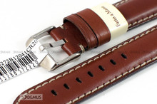 Skórzany pasek do zegarka Morellato A01X4272B12041CR20, 20 mm, Brązowy