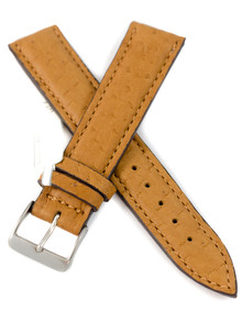 Pasek skórzany do zegarka - Fluco Peccary 183M-05-20 - 20 mm