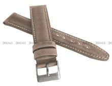 Skórzany pasek do zegarka LAVVU LSKUF20, 20 mm, Brązowy