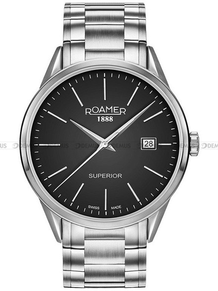 Zegarek Roamer 508833 41 55 50 Męski, Kwarcowy, Wskazówkowy