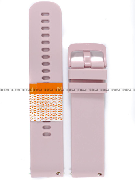 Pasek silikonowy Diloy do zegarka - SBR42.22.13 - 22 mm