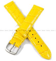 Pasek skórzany do zegarka - Fluco Chiara 205M-15-18 - 18 mm