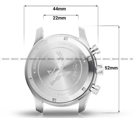 Zegarek Męski Balticus Flying Seal BALFSQCHGRE - Limitowana Edycja 50 sztuk - dodatkowy pasek w zestawie