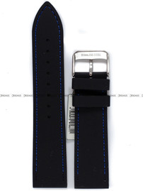 Pasek silikonowy do zegarka - Fluco 924NM-01/06-22 - 22 mm