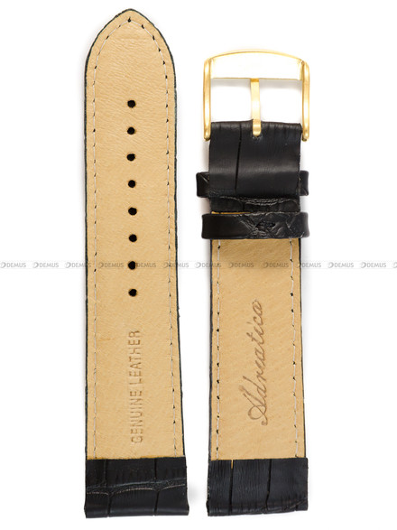 Pasek skórzany do zegarka - Adriatica PADR18.22.1-G - 22 mm