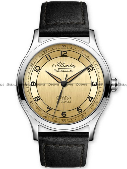Atlantic Worldmaster "The Original" 53780.41.39BK Zegarek Męski Automatyczny