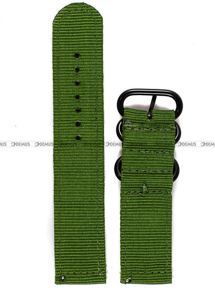 Pasek nylonowy do zegarka - Nato PN6.22.3-CZ - 22 mm