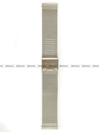 Siateczkowa (mesh) bransoleta do zegarka Timex PW2R26600, 18 mm, Srebrna