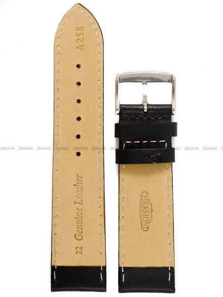 Pasek skórzany do zegarka - Chermond A258.22.1.22 - 22 mm