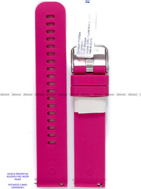 Pasek silikonowy do zegarka - Morellato A01X5654187089SB22 - 22 mm