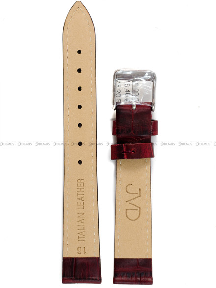 Pasek skórzany do zegarka - JVD R41705/16 - 16 mm