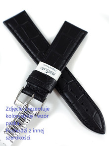 Pasek do zegarka skórzany - Morellato A01X2269480019CR28 - 28 mm