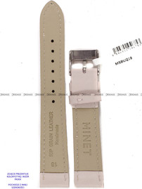 Pasek skórzany do zegarka - Minet MSBUQ16 - 16 mm