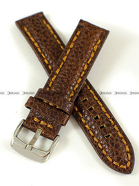 Skórzany pasek do zegarka Pacific W24.20.2.3, 20 mm, Brązowy