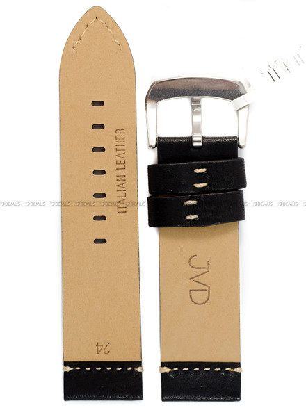 Pasek skórzany do zegarka - JVD R42301/24 - 24 mm