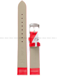 Skórzany pasek do zegarka Horido 4504.06.12S, 12 mm, Czerwony