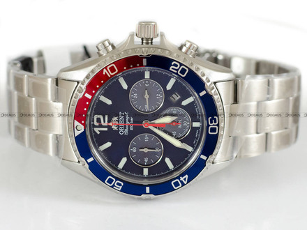 Orient Mako Solar Chronograph RA-TX0201L10B Zegarek Męski 